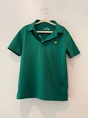 Masters Kids Youth Performance Tech Green Polo Golf Shirt, 4T